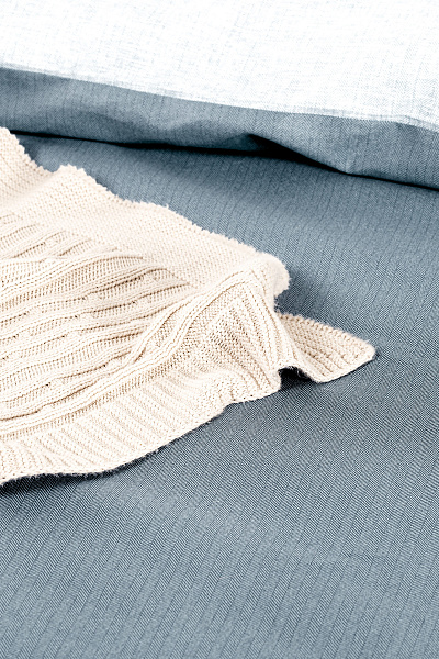 Комплект постельного белья семейный Odette с 2 пододеяльниками 240x260 см, хлопок