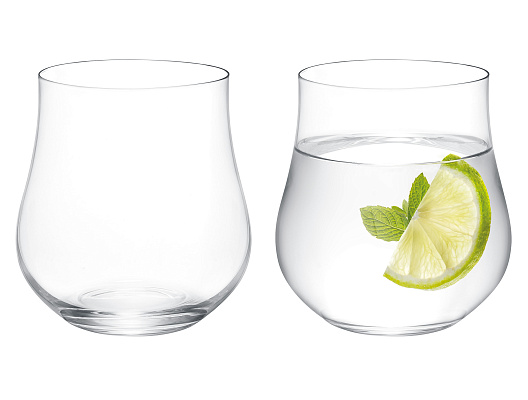 Набор стаканов Mathilda из 6 шт., 350 мл. - прозрачный