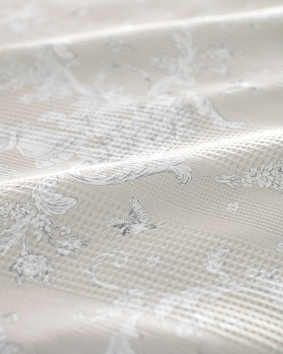 Комплект постельного белья двуспальный Arlette с вафельным покрывалом 240x260 см, - хлопок, лиоцелл