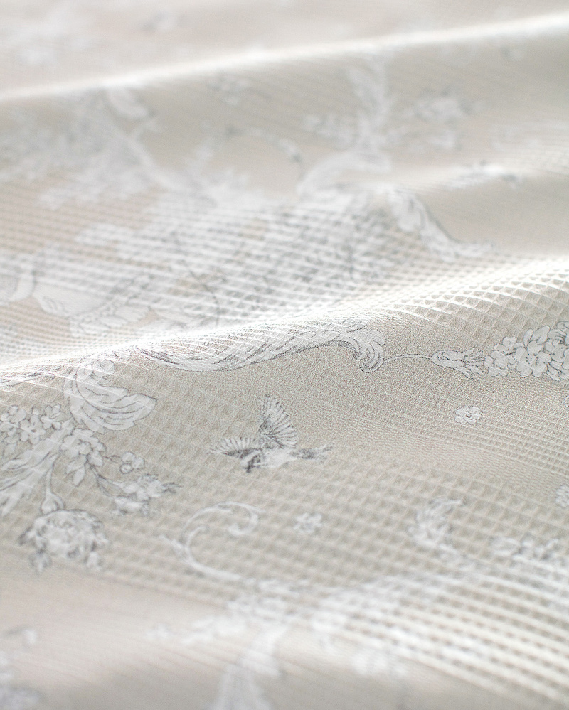 Комплект постельного белья двуспальный Arlette с вафельным покрывалом 240x260 см, - хлопок, лиоцелл