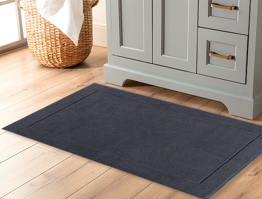 Полотенце для ног Paul 68x114см - серое