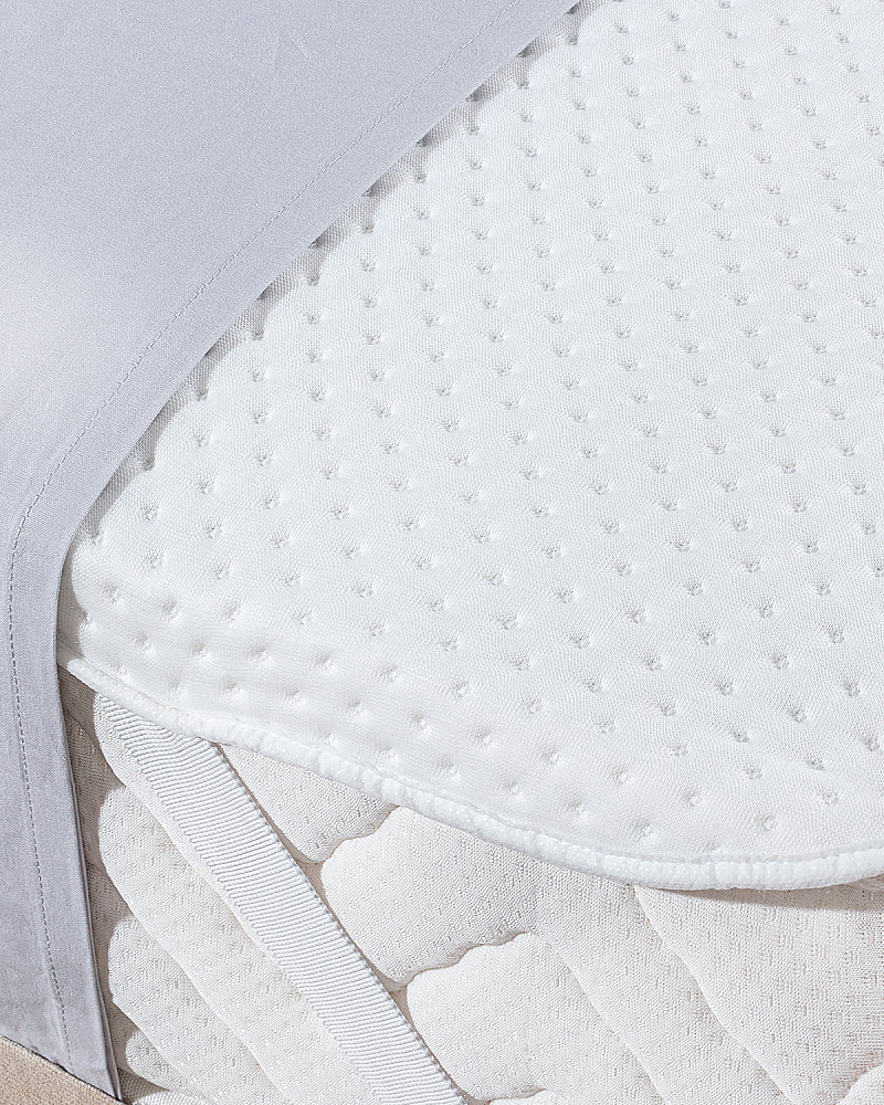 Наматрасник двуспальный водоотталкивающий Clarte 160x200 см, белый