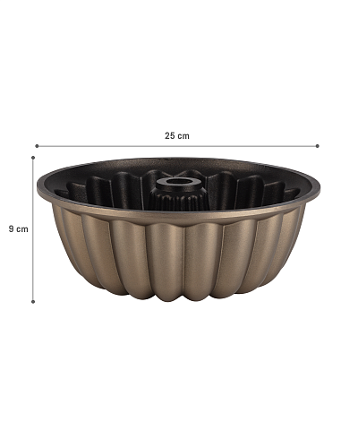 Форма для торта Bonte Slice 25x25x9 см, - алюминий