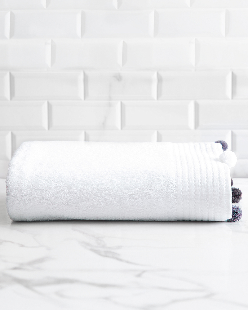 Банное полотенце Valerie Luxury Collection 70x140 см. - белое