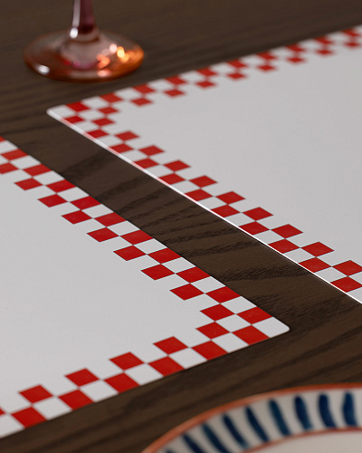 Набор сервировочных салфеток Sealy из 4 штук, 42x29 см, пластик