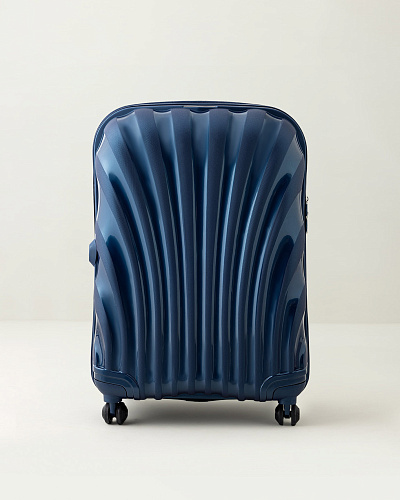 Чемодан Huitre размера XL. - темно-синий