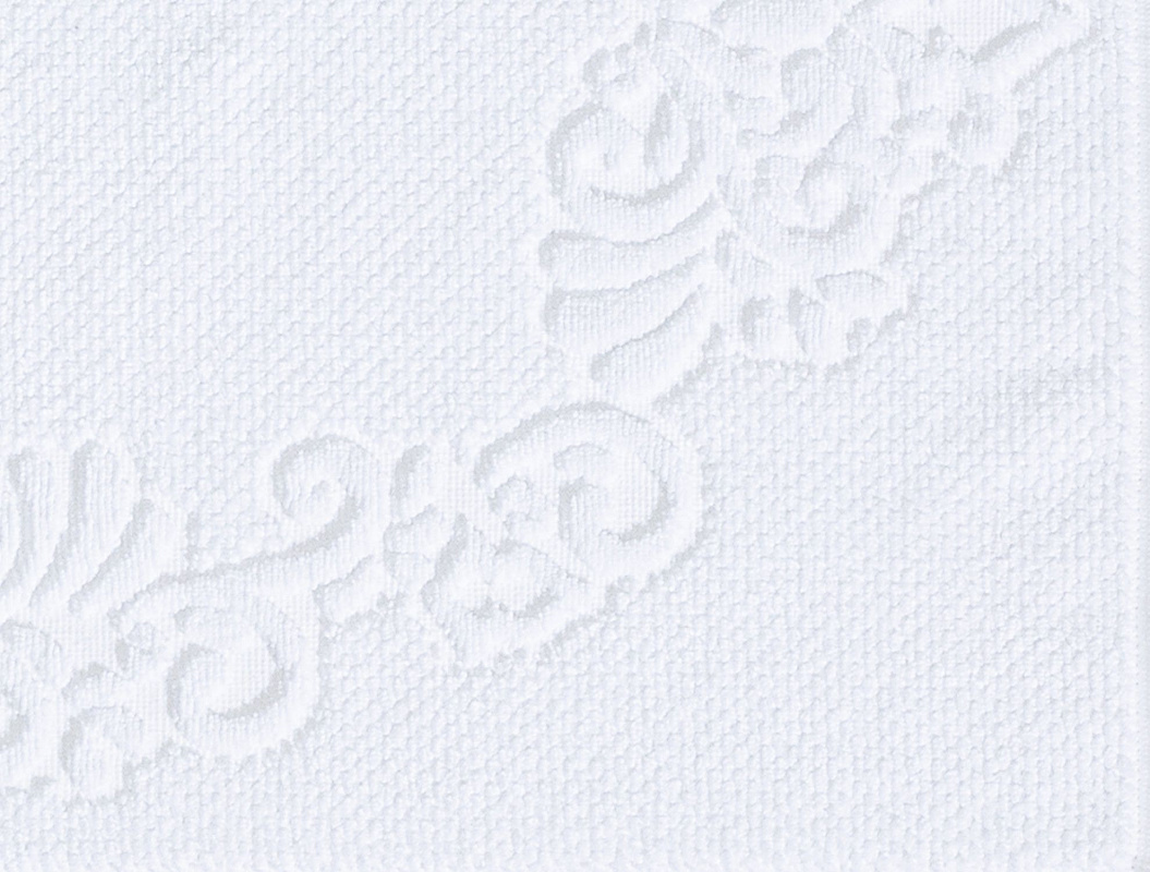 Полотенце для ног Norice 50x70 см - белое