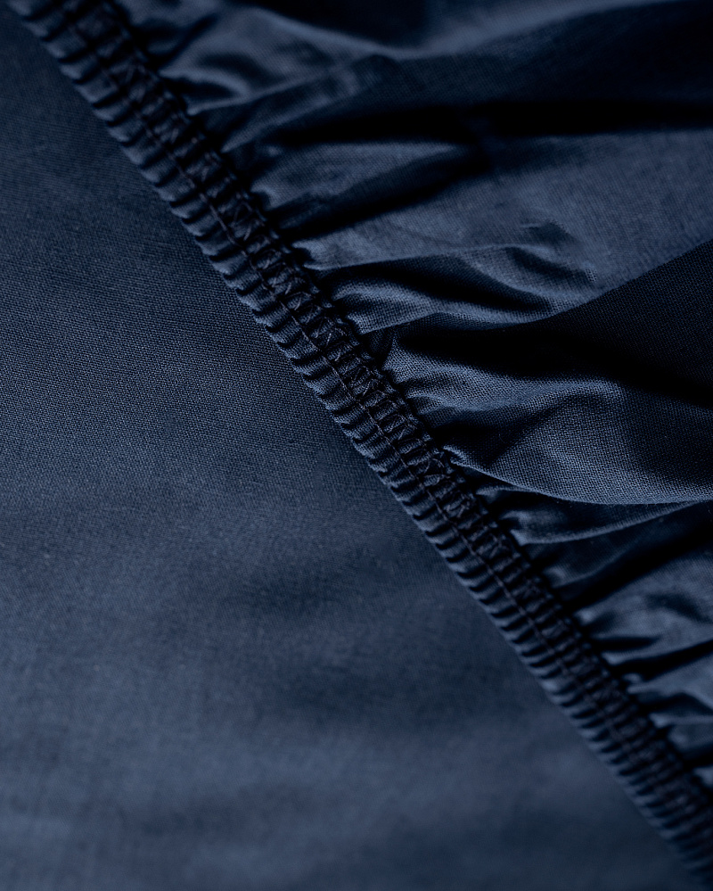 Простыня односпальная на резинке Manon 100x200 см, - хлопок