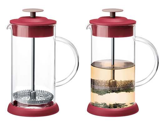 Френч-пресс Paule 350 мл - ярко-оранжевый