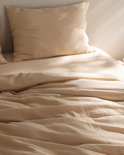 Комплект постельного белья двуспальный Marla Muslin 160x200 см, хлопок