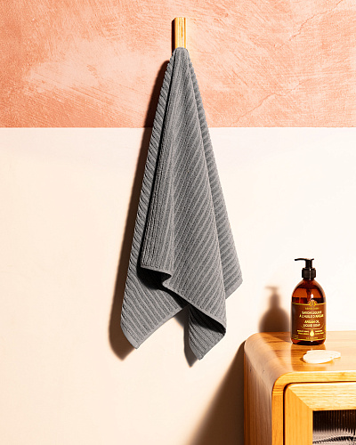 Полотенце для лица Carla 50x85 см. - антрацитовое