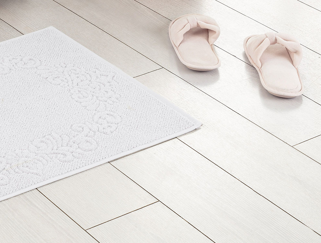 Полотенце для ног Norice 50x70 см - светло-серое