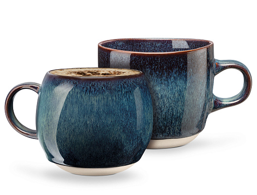 Набор керамических кружек Bel из 2 шт. 475мл - Синий