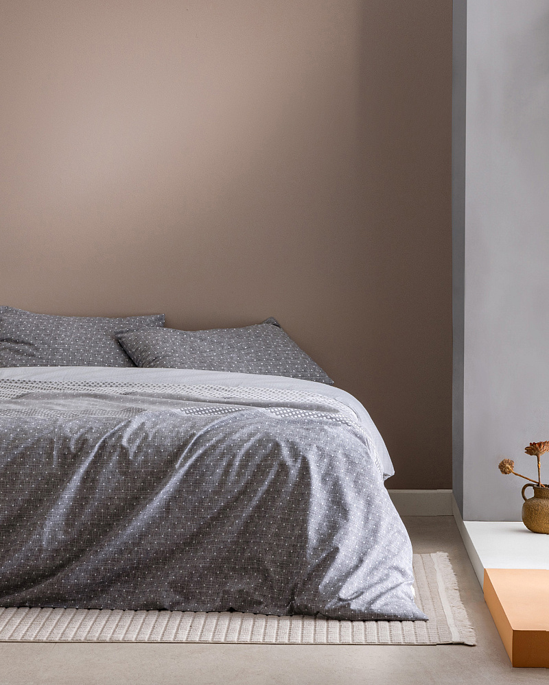 Комплект постельного белья двуспальный Hugo с притом 240x260 см