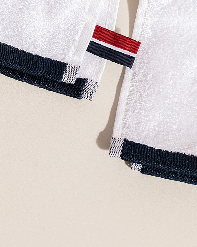 Банное полотенце Marie 30x110 см. - белое