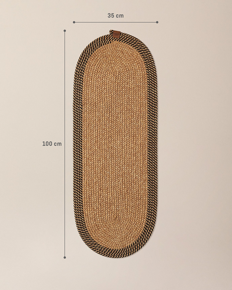 Скатерть-дорожка Alsace 35x100 см, - полипропилен, регенерированный хлопок