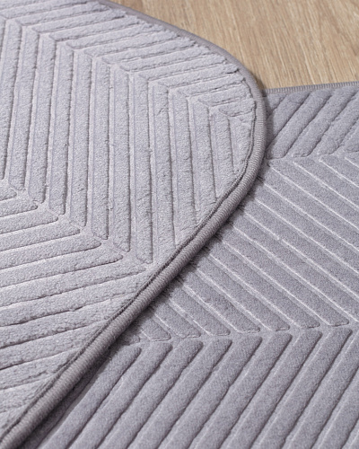 Набор ковриков для ванной Emele 60x100 см и 50x60 см, полиэстер