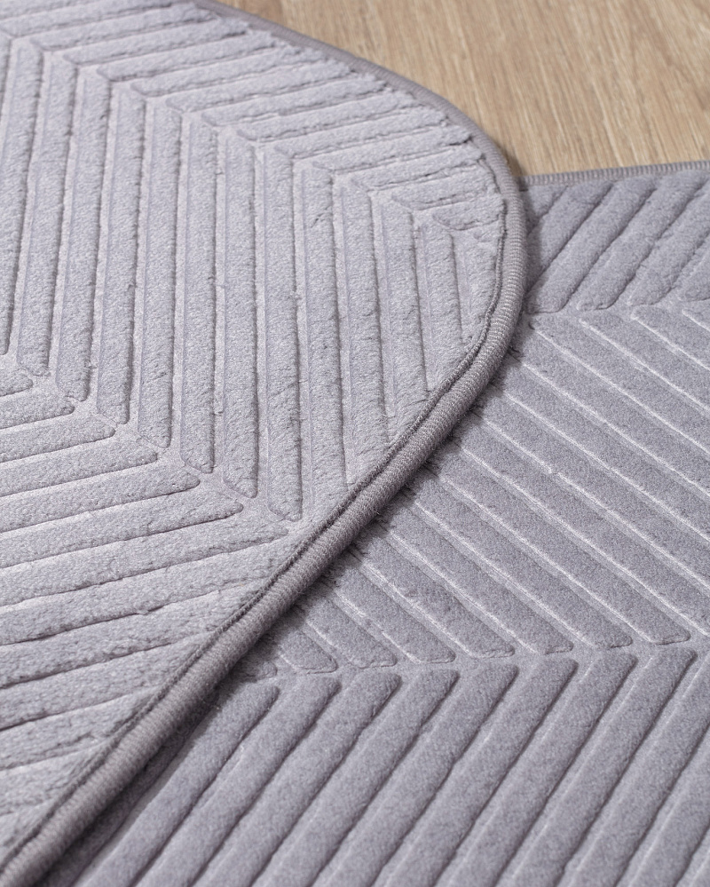 Набор ковриков для ванной Emele 60x100 см и 50x60 см, полиэстер