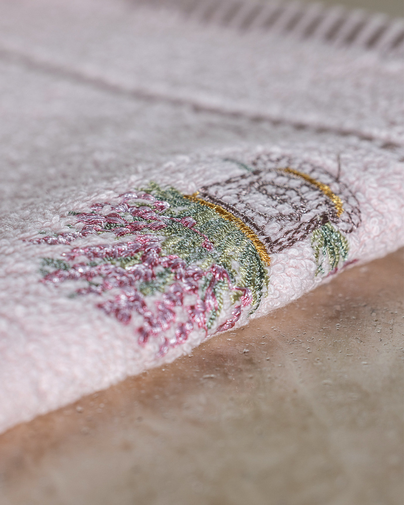 Комплект полотенец для рук Curtıce из 2 шт., 30x45 см. - розовый