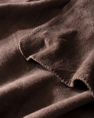 Покрывало Simple полутораспальное 200x220 см. - коричневое