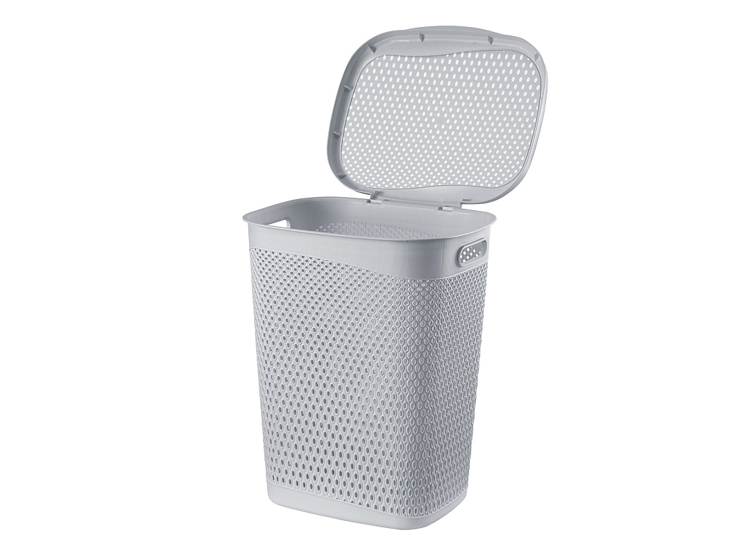 Корзина для белья Bellamy - светло-серая