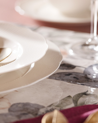 Столовый сервиз Delron из 24 шт. - белый