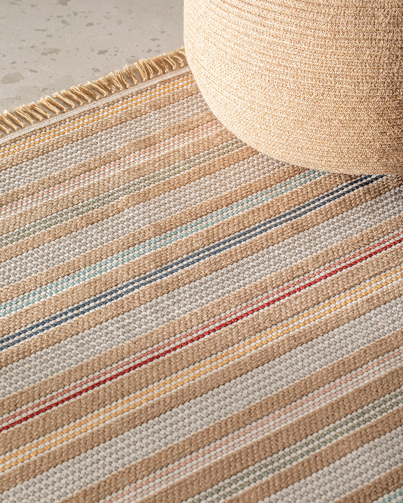 Ковер Laila 200x300 см. - бежевый / голубой