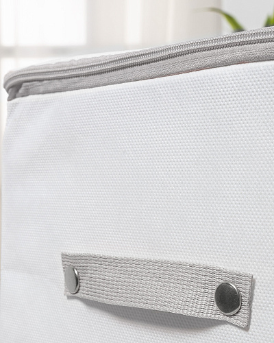 Сумка для хранения Floral 64x41x35 см. - серая