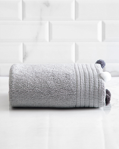 Полотенце для лица Valerie 50x76 см. - серое