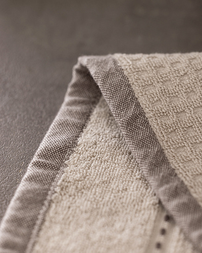 Набор полотенец для рук Alissa из 2 шт., 30x46 см. - бежевый