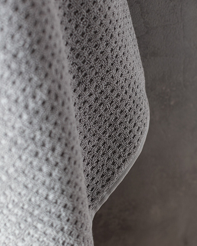 Банное полотенце Alissa 70x140 см. - серое