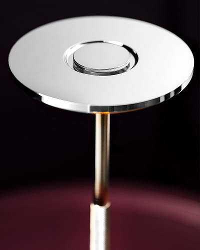 Лампа Stern 13x13x27,5 см - серебряная