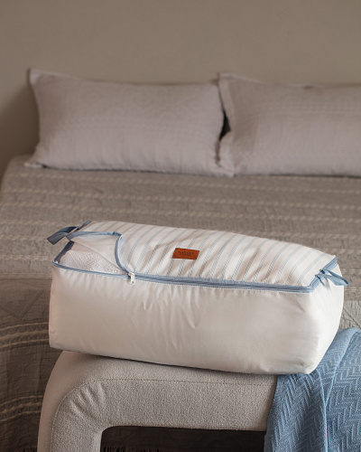 Сумка для хранения Nuage 70x41x22 см. - голубая / белая