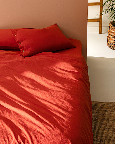 Комплект постельного белья двуспальный Linda 240x260 см, хлопок