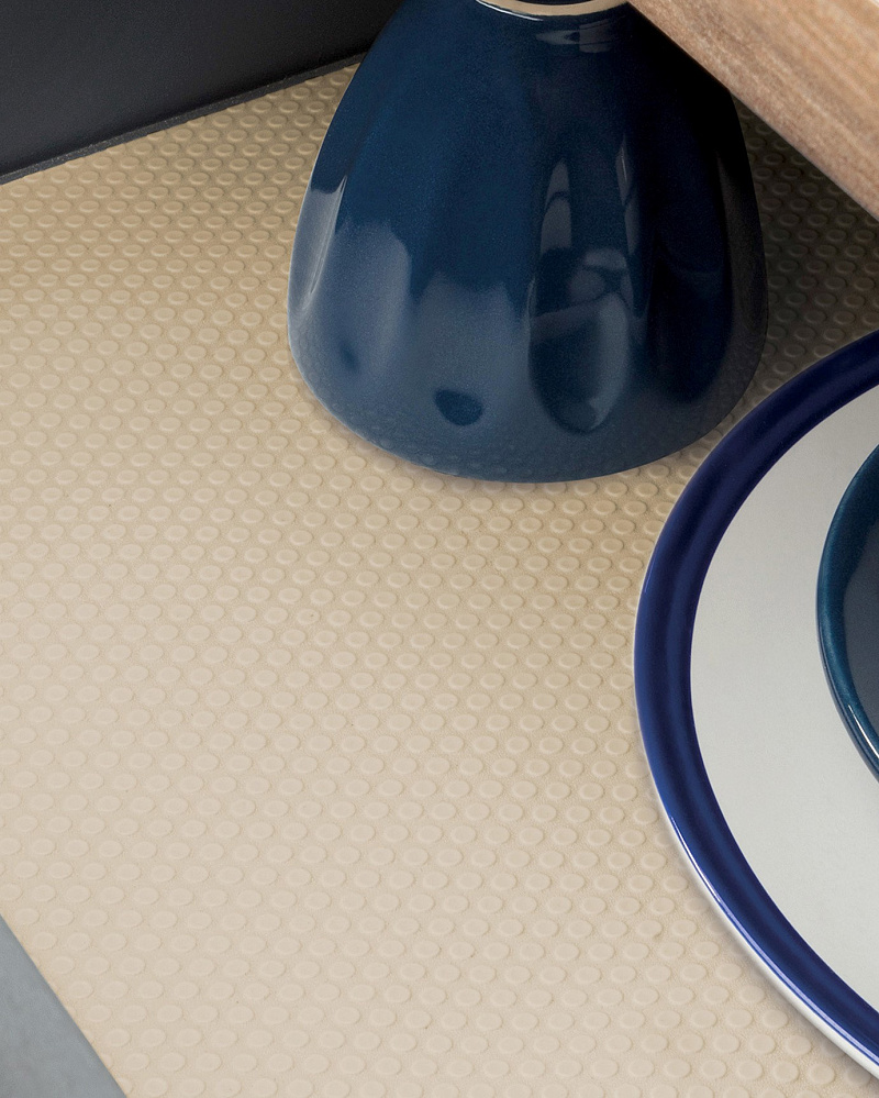 Коврик для полки Gina 45x150 см. - бежевый