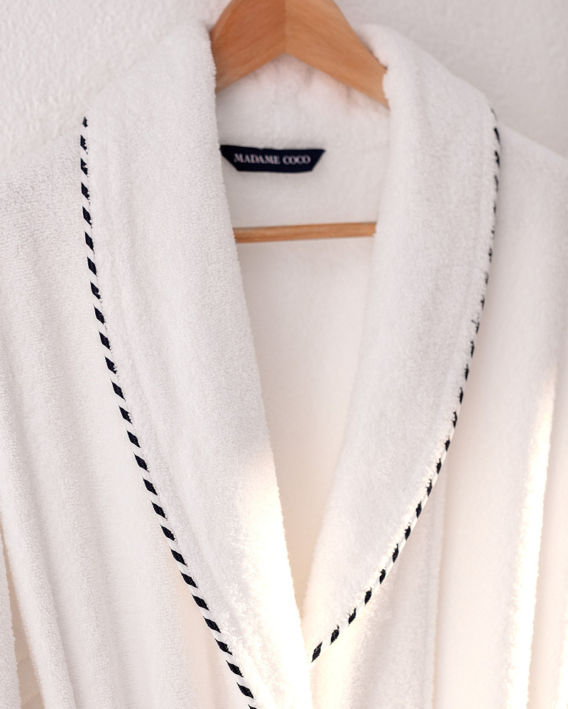 Набор банный унисекс халат и полотенце Jack Shalyaka, хлопок