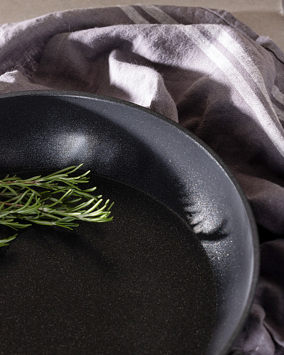 Сковорода Noir Titanium 26 см, титан