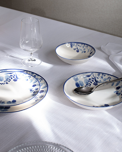 Столовый сервиз Andela из 24 предметов, - фарфор