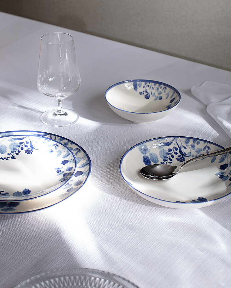 Столовый сервиз Andela из 24 предметов, - фарфор