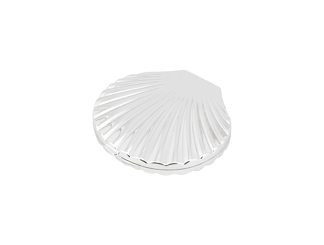 Мини-зеркало Beatrice 6,9x6,7x1,7 см. - серебристое