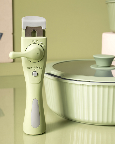 Набор посуды Benard из 9 шт. - зеленый