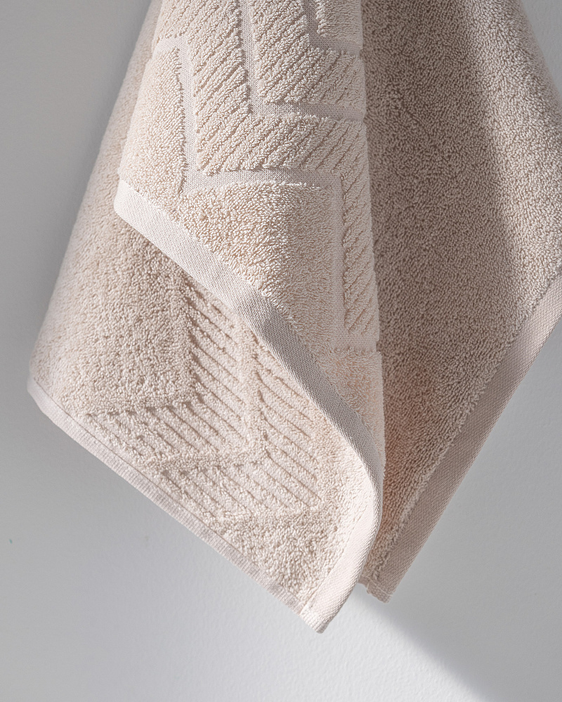 Полотенце для лица Sabine 50x70 см. - бежевое