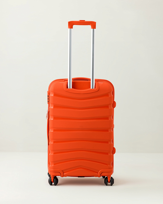 Чемодан Mer 37x23x56 см., 2,5 кг. - оранжевый