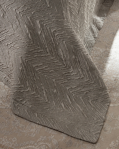 Подарочный комплект постельного белья евро Charente 260x280 см с одеялом, пледом и покрывалом, хлопок