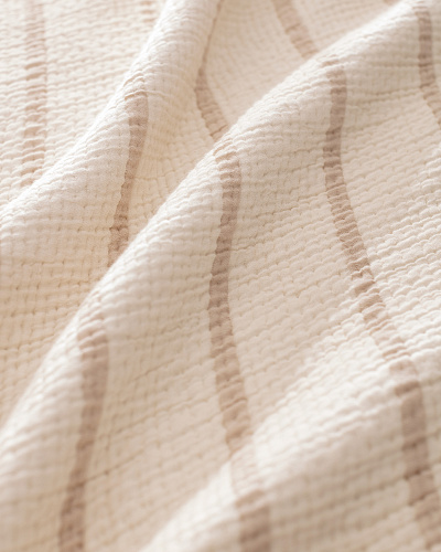 Подарочный комплект постельного белья двуспальный Marguerite с покрывалом 160x200 см, хлопок