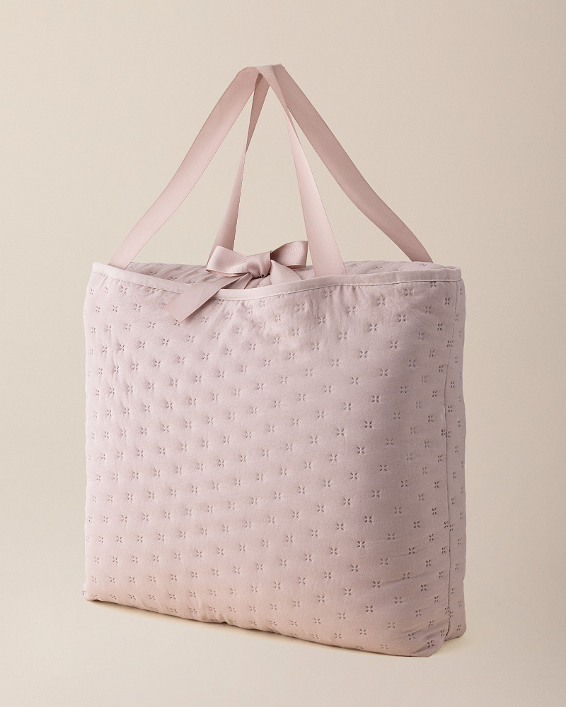 Комплект покрывало + 2 наволочки Rennes 250x260 см, - розовый