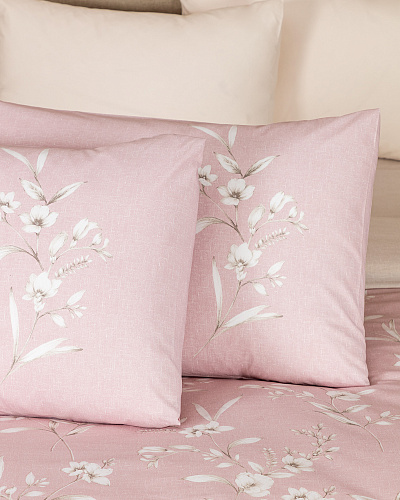 Комплект постельного белья двуспальный Nayomi с принтом 240x260 см