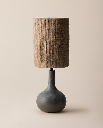 Лампа настольная Catherine 48x18x18 см. - бежевая