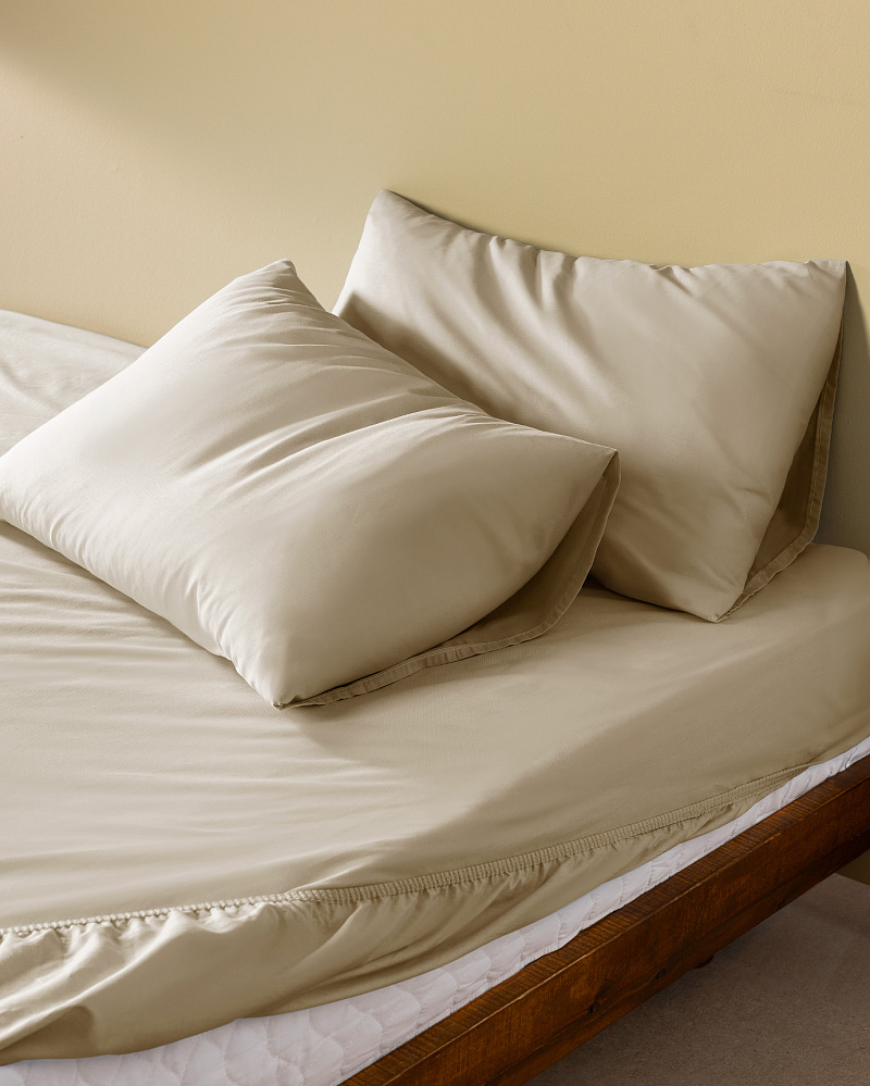 Комплект постельного белья односпальный с простыней и 1 наволочкой Manon 100x200 см, хлопок