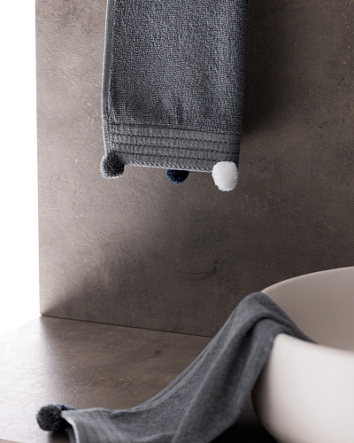 Набор полотенце для рук Valerie из 2 шт., 30x46 см. - темно-синий